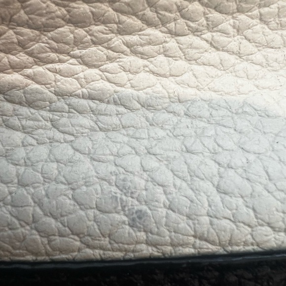 👜 💙 Kate Spade Cameron Navy & Almond Satchel | Two-Tone Pebbled Leather - Picture 15 of 16